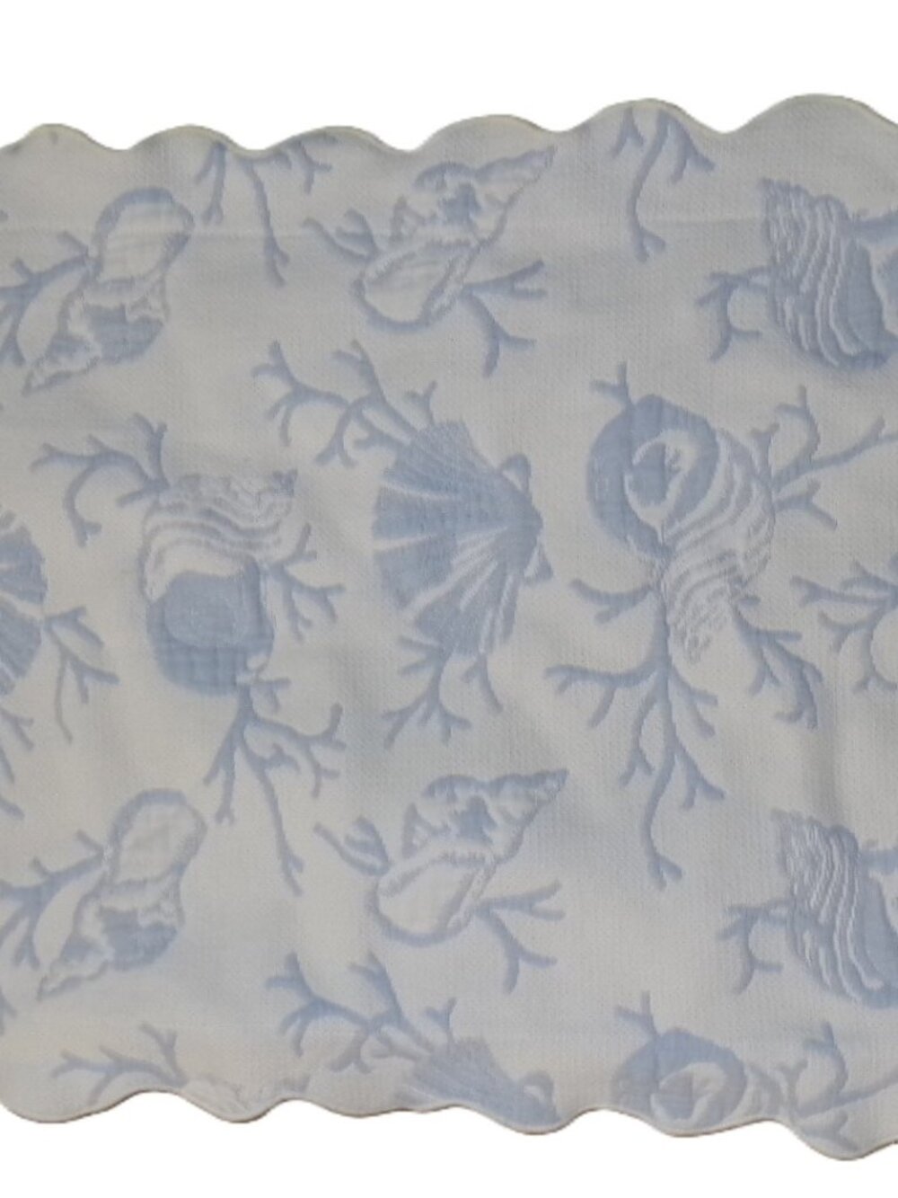 Bloomingdales At Home Shams Matelasse Shells & Coral Beach Pillow Sham Portugal